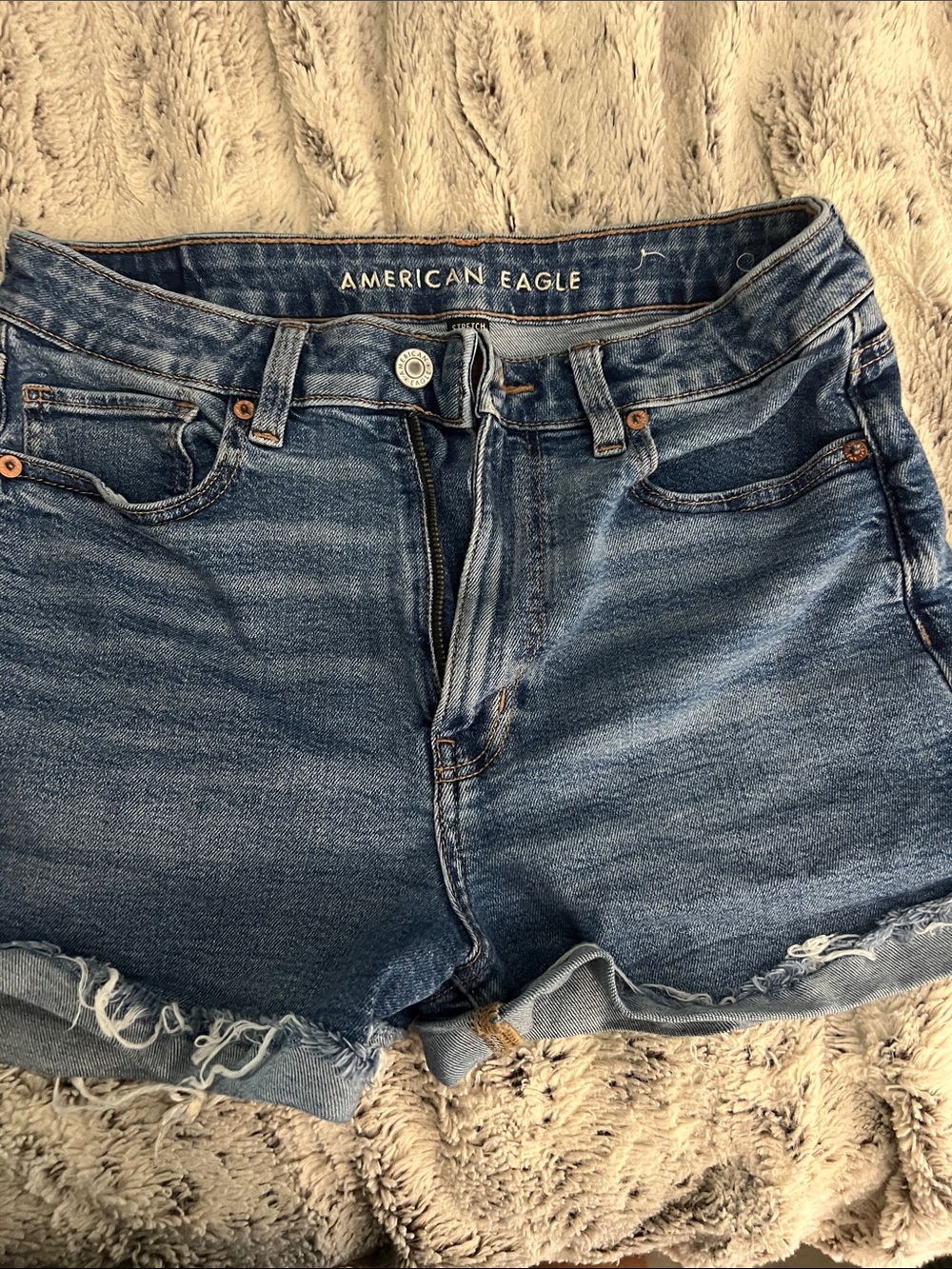 5/$10 item make a bundle American Eagle Outfitters Distressed Blue Denim  Shorts